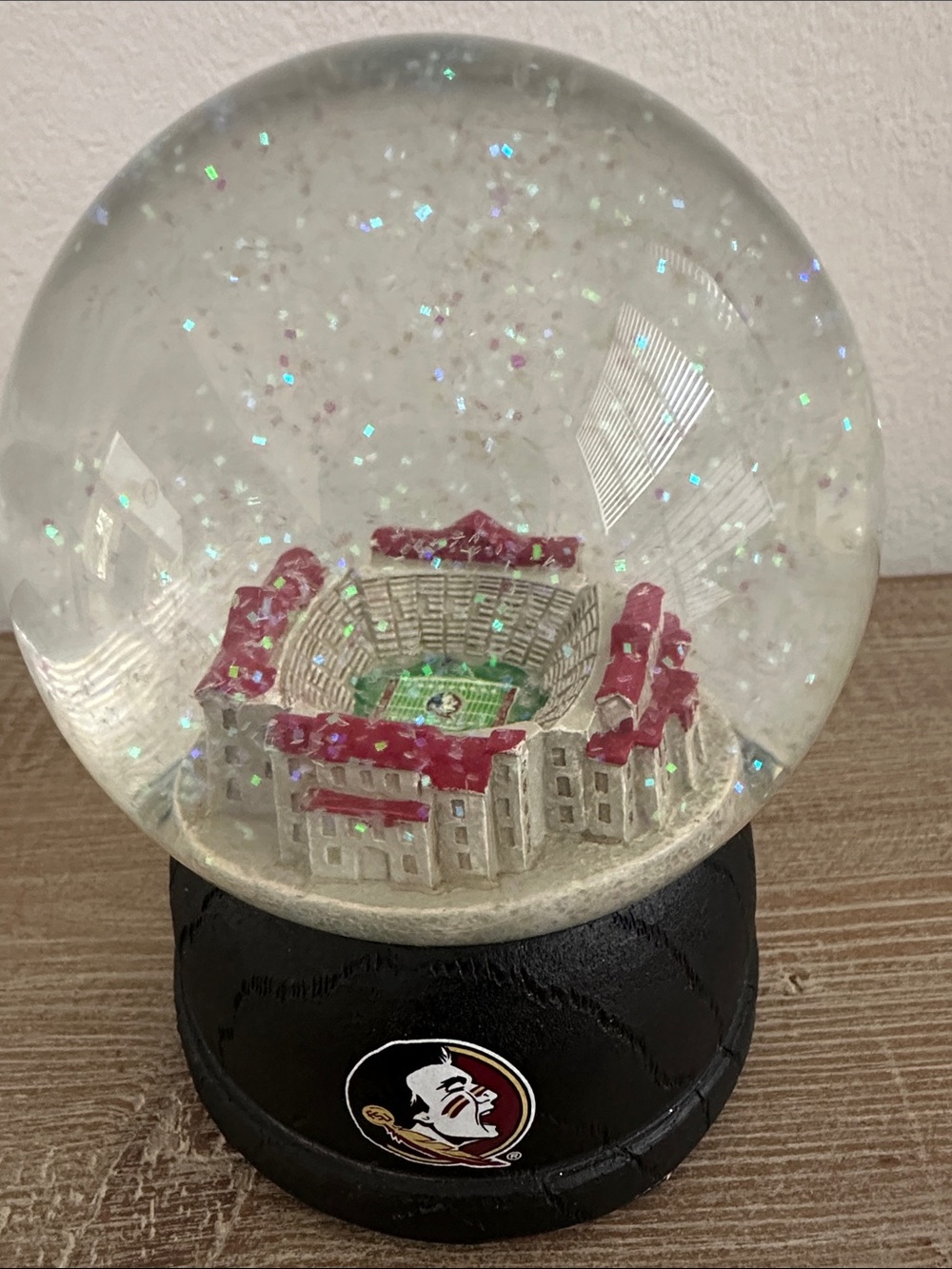 FSU Red and Gold Stadium Snow Globe Bottle Opener- Collectible Home Art- Rare